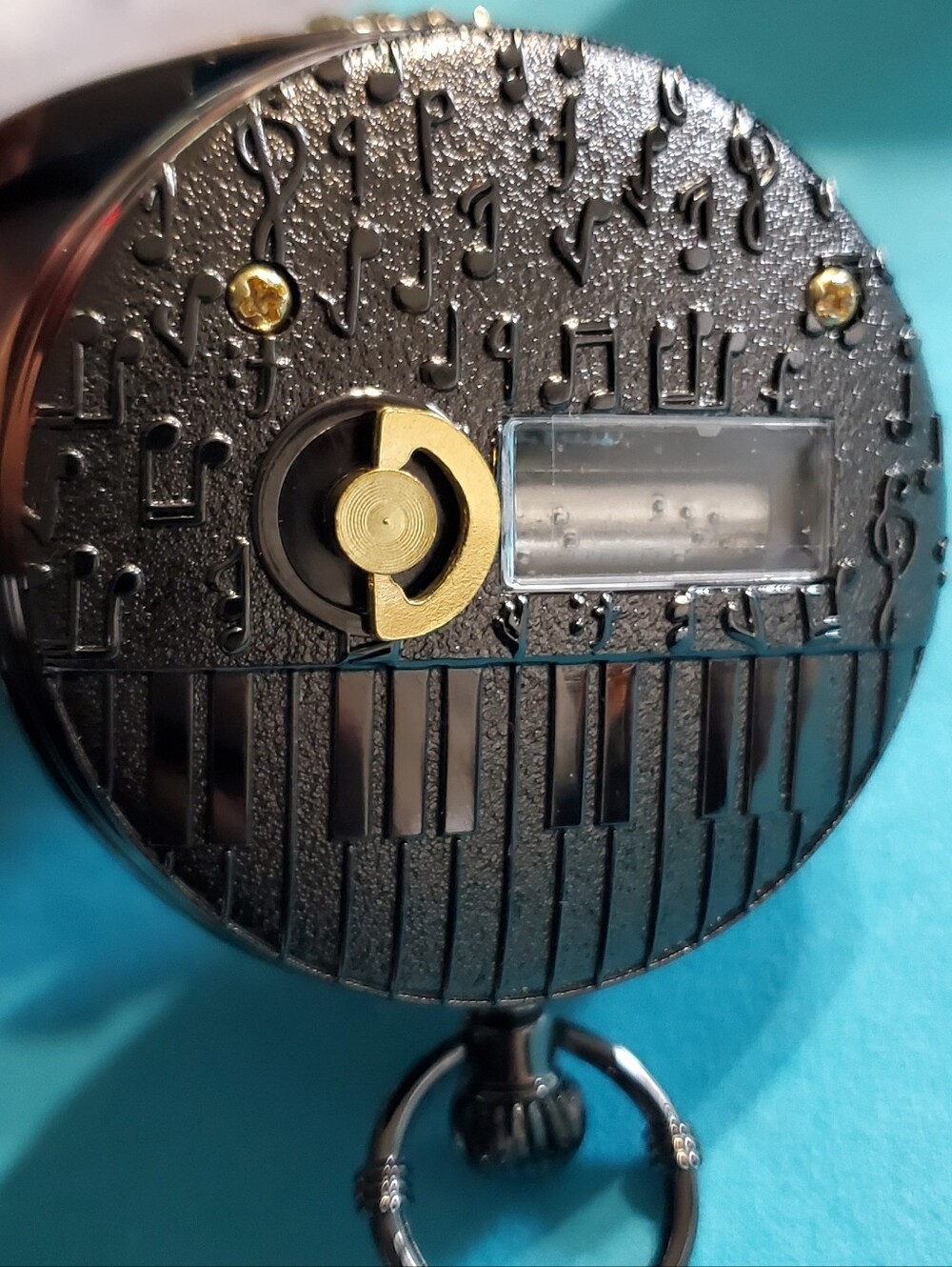Tribute To Space Exploration Mechanical Musical Skeleton Pocket Watch - Picture 5 of 14